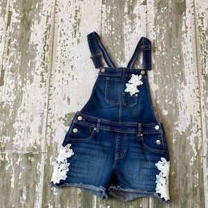 Overall shorts